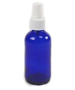 4 oz Blue Cobalt Bottle with Sprayer