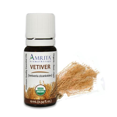 Amrita Essential Oil Vetiver - Organic EO-10mL