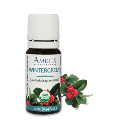 Amrita Essential Oil Wintergreen - Organic EO-10mL