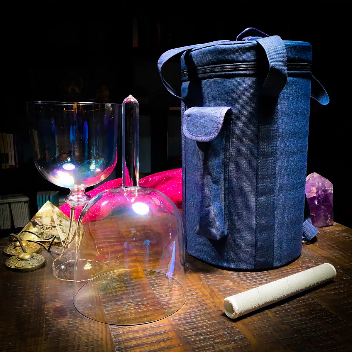 Carry Cases for Tall Singing Bowls The Om Shoppe