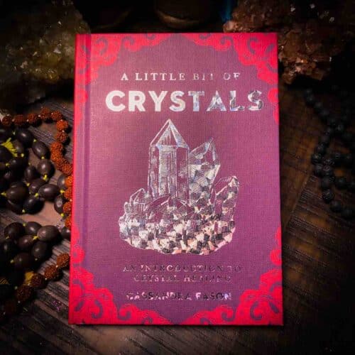 A Little Bit of Crystals book, front cover