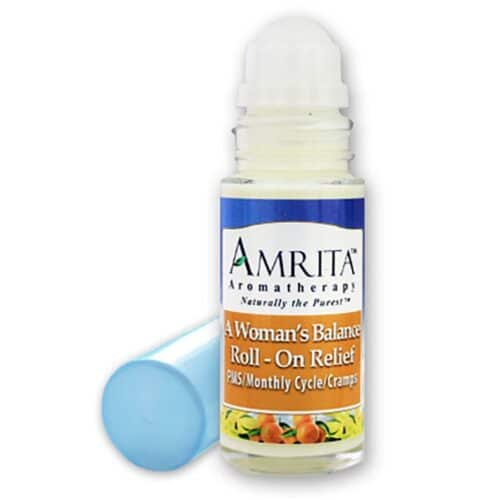 A Woman's Balance Organic Essential Oil Roll On Relief By Amrita Aromatherapy