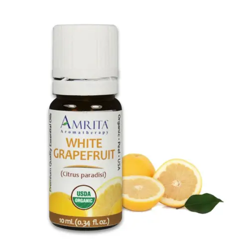 THEOMSHOPPE CSB Grapefruit Essential Oil – Certified Organic – Grade A Therapeutic – 10 ml