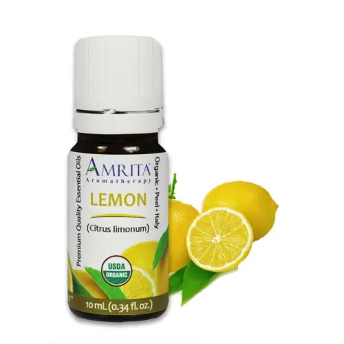 THEOMSHOPPE CSB Lemon Essential Oil – Certified Organic – Grade A Therapeutic – 10 ml