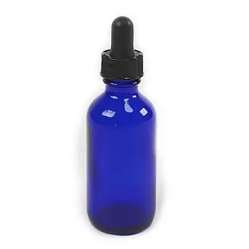THEOMSHOPPE CSB 2 oz Blue Cobalt Bottle with Dropper