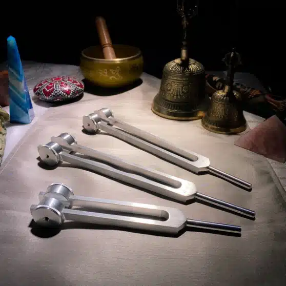 Weighted Tuning Fork Set Delta Waves