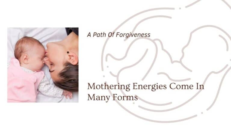 WOMAN WITH BABY SAYINGMothering Energies Come In Many Forms A BLOG BY THE OM SHOPPE