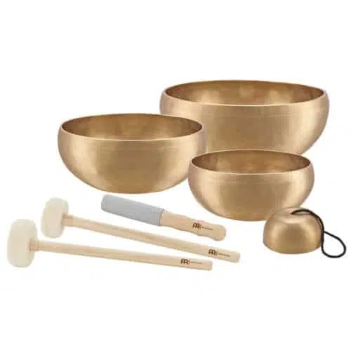 The MEINL Singing Bowls: Singing Bowls Set - COSMOS SERIES (4 bowl set, 3.7 - 10.3 inch)