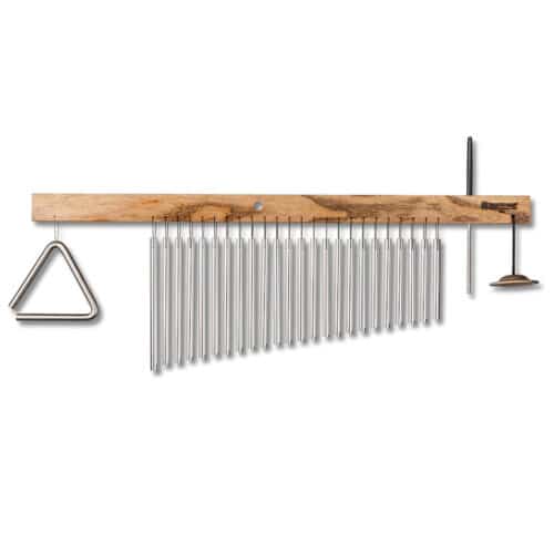 TreeWorks Chimes TRE24 - 24 Bar Chime, Triangle, Finger Cymbal & Beater