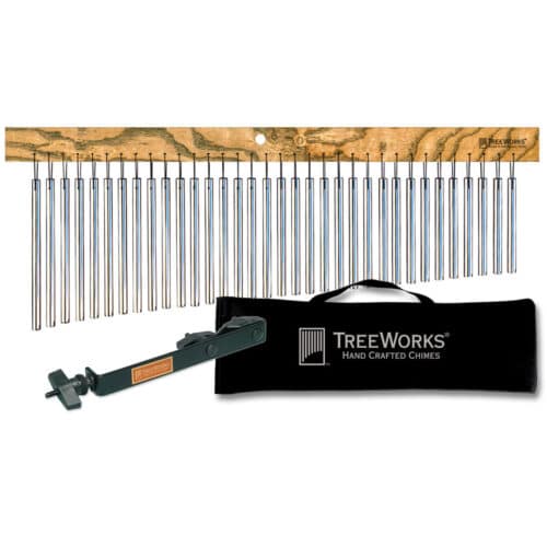 TreeWorks Chimes - Nashville Percussion Kit: Classic Chime, Soft Bag and Chime Mounting Clamp