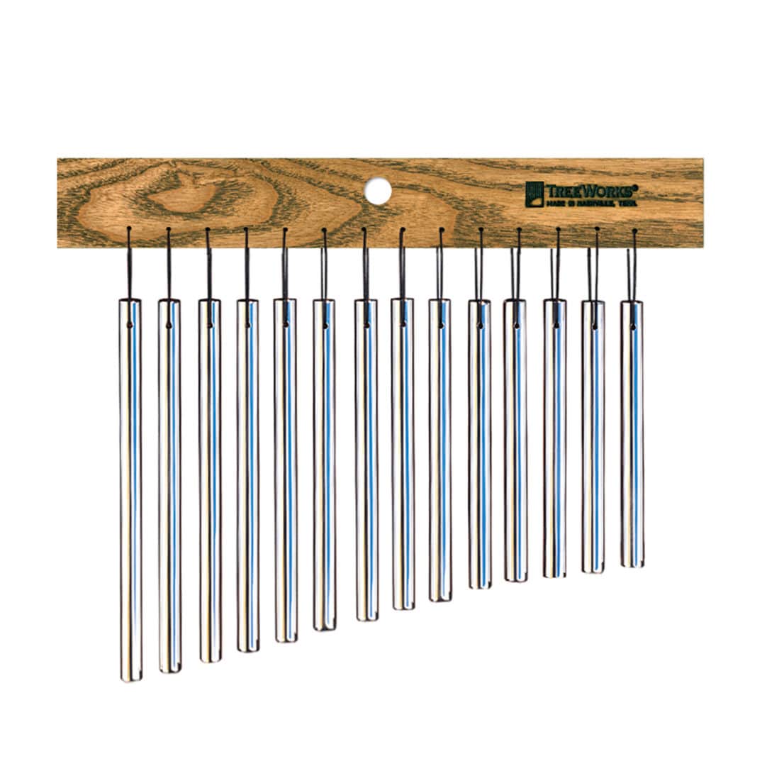 TreeWorks Chimes TRE417 Bar Chime, SingleRow Wind Chimes The Om Shoppe
