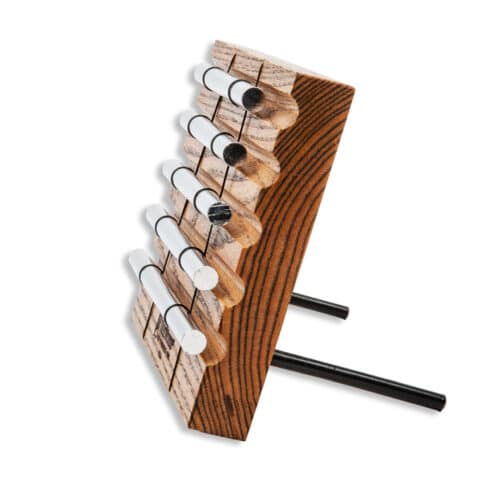 Side View of TreeWorks Chimes TRE430 Meditation Energy Chime with Wooden Striker