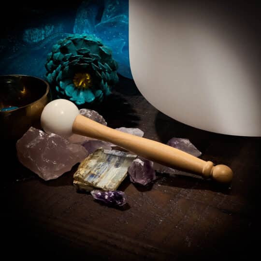 rubber mallet for crystal bowl