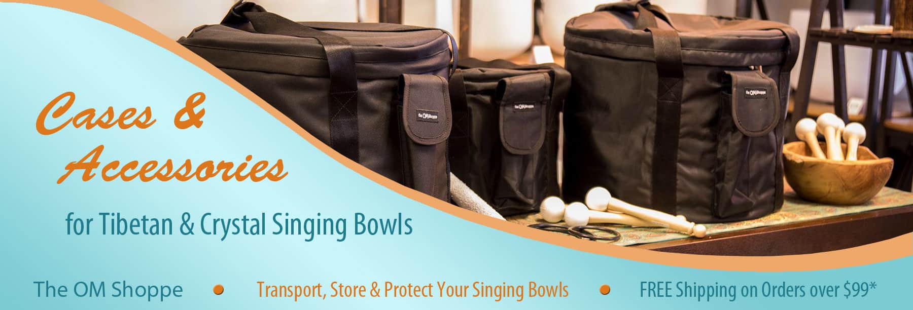 Crystal Singing Bowls Cases & Accessories - The OM Shoppe
