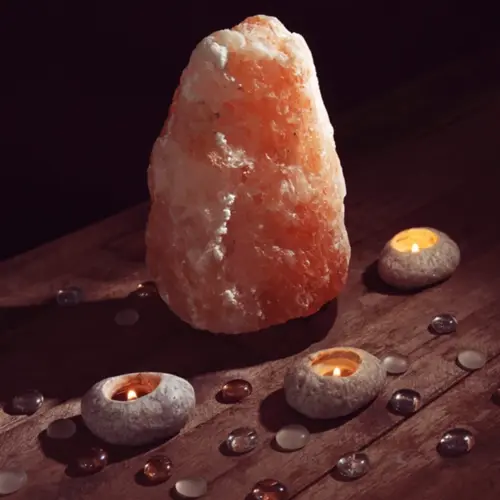 THEOMSHOPPE CSB Natural Himalayan Salt Lamp – Large – Noor