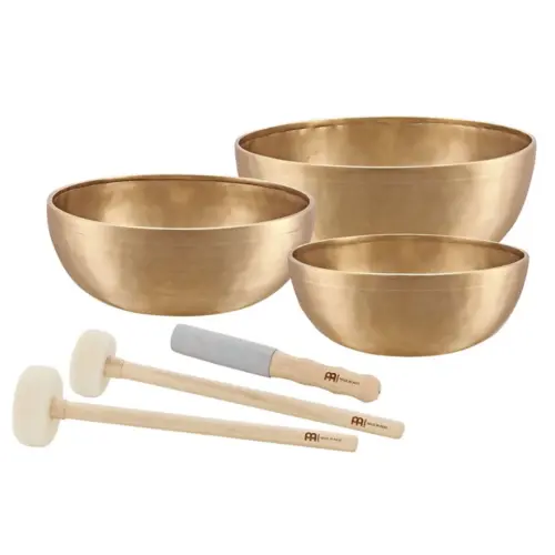 THEOMSHOPPE CSB The MEINL Singing Bowls: Singing Bowls Set – ENERGY SERIES (3 bowl set, 9 – 11.4 inch)