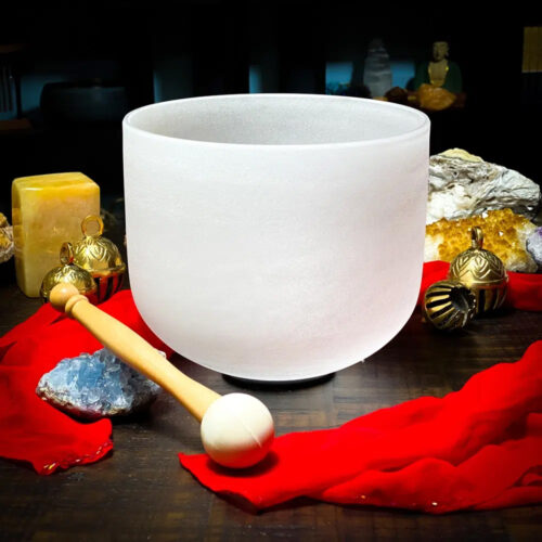 Crystal Singing Bowl - Note G -Throat Chakra -Speak Your Truth