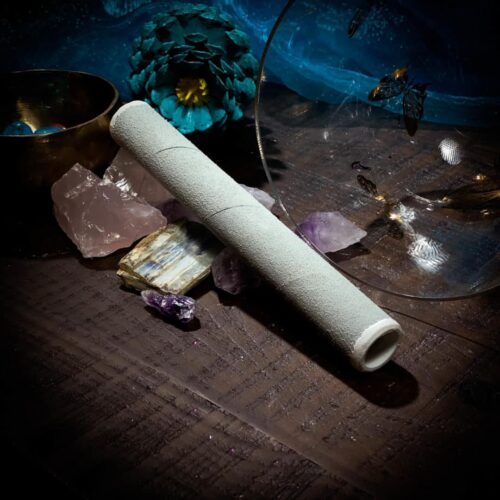 OM Sound Wave Crystal Singing Bowl Mallets & Inviters